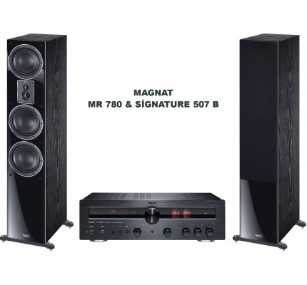 Magnat MR 780 & Magnat Signature 507B Stereo Müzik Sistemi